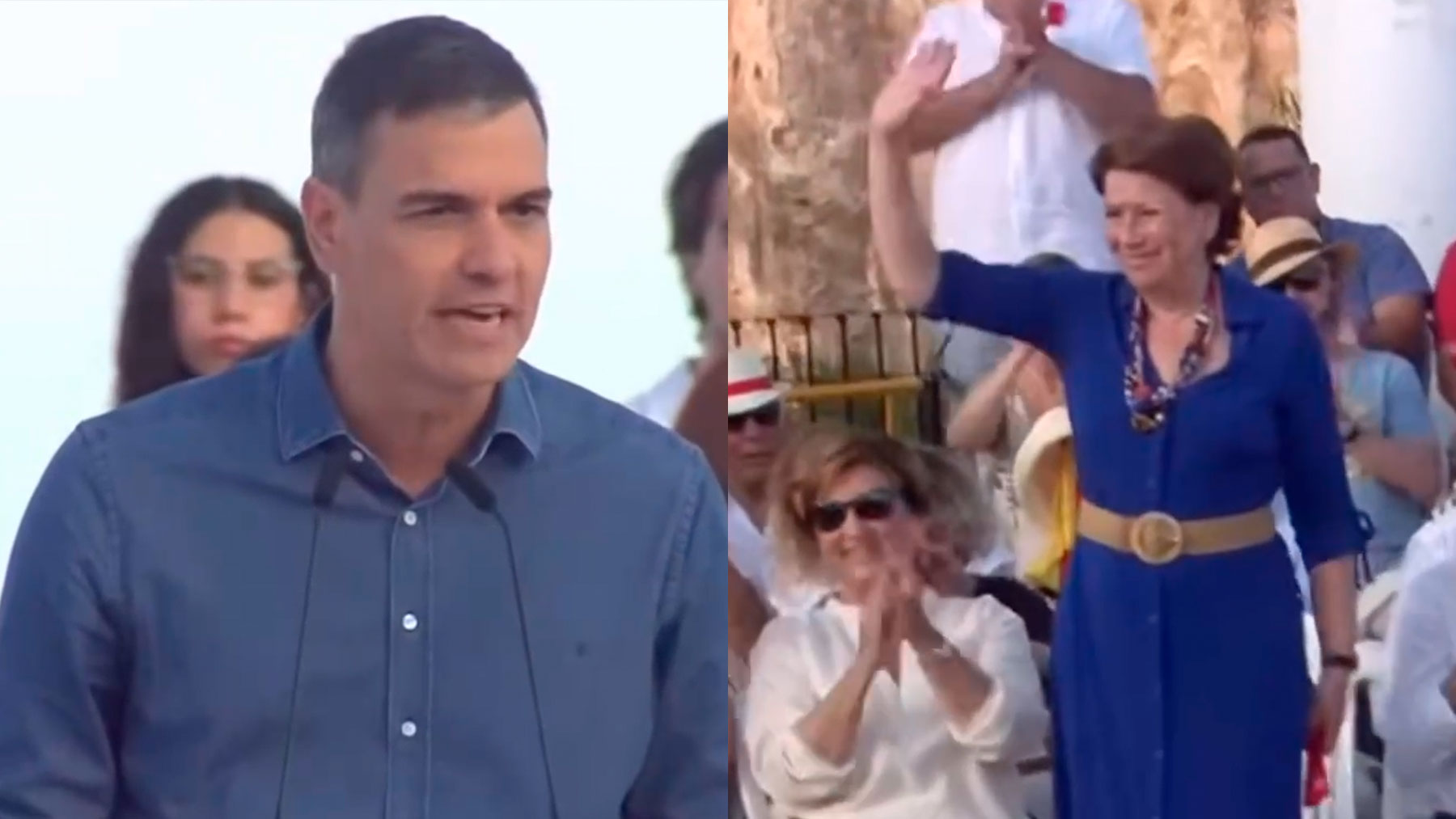 Pedro Sánchez y Magdalena Álvarez