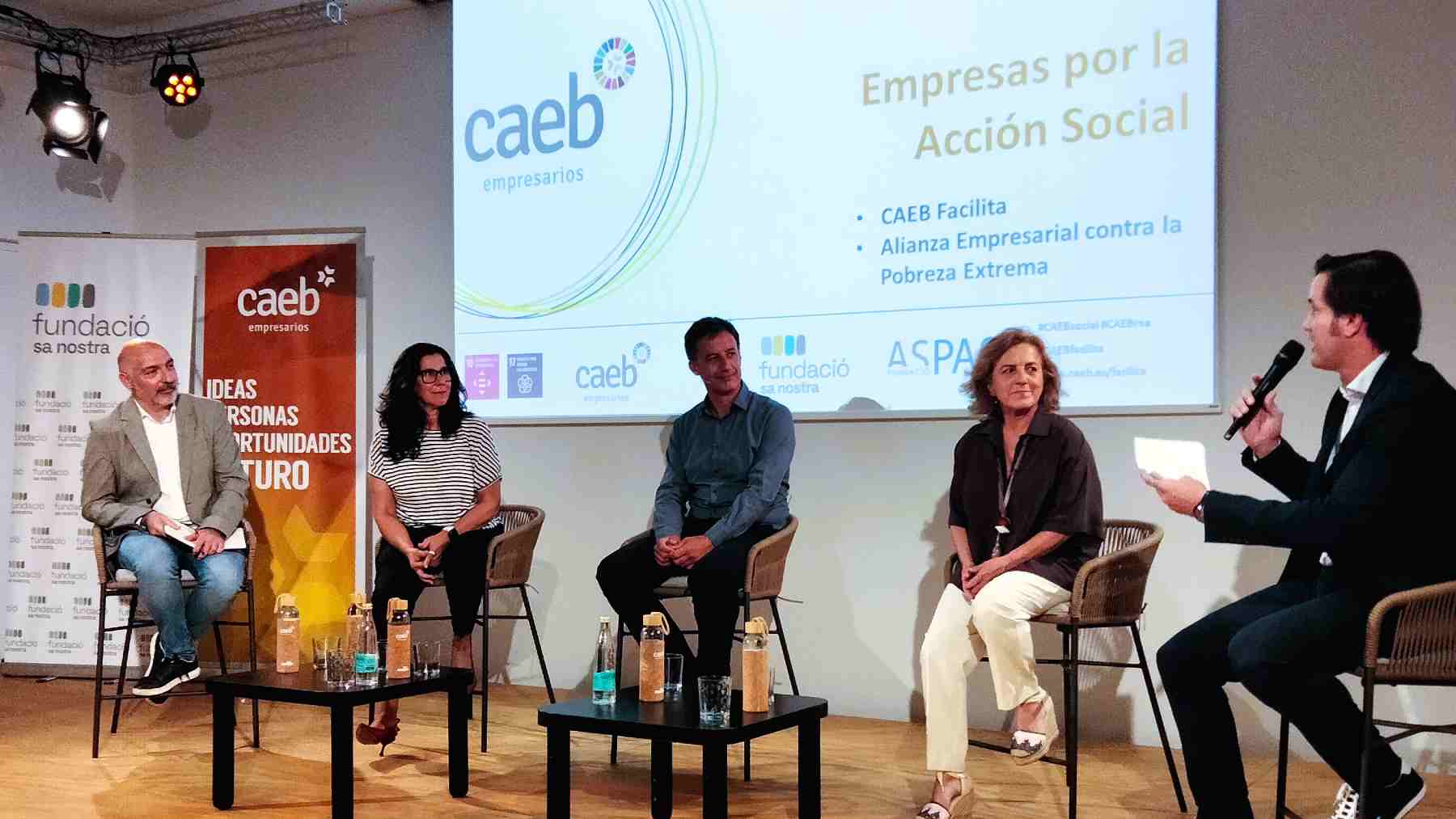 Exitosa jornada ‘Empresas por la Acción Social’ organizada por la CAEB.