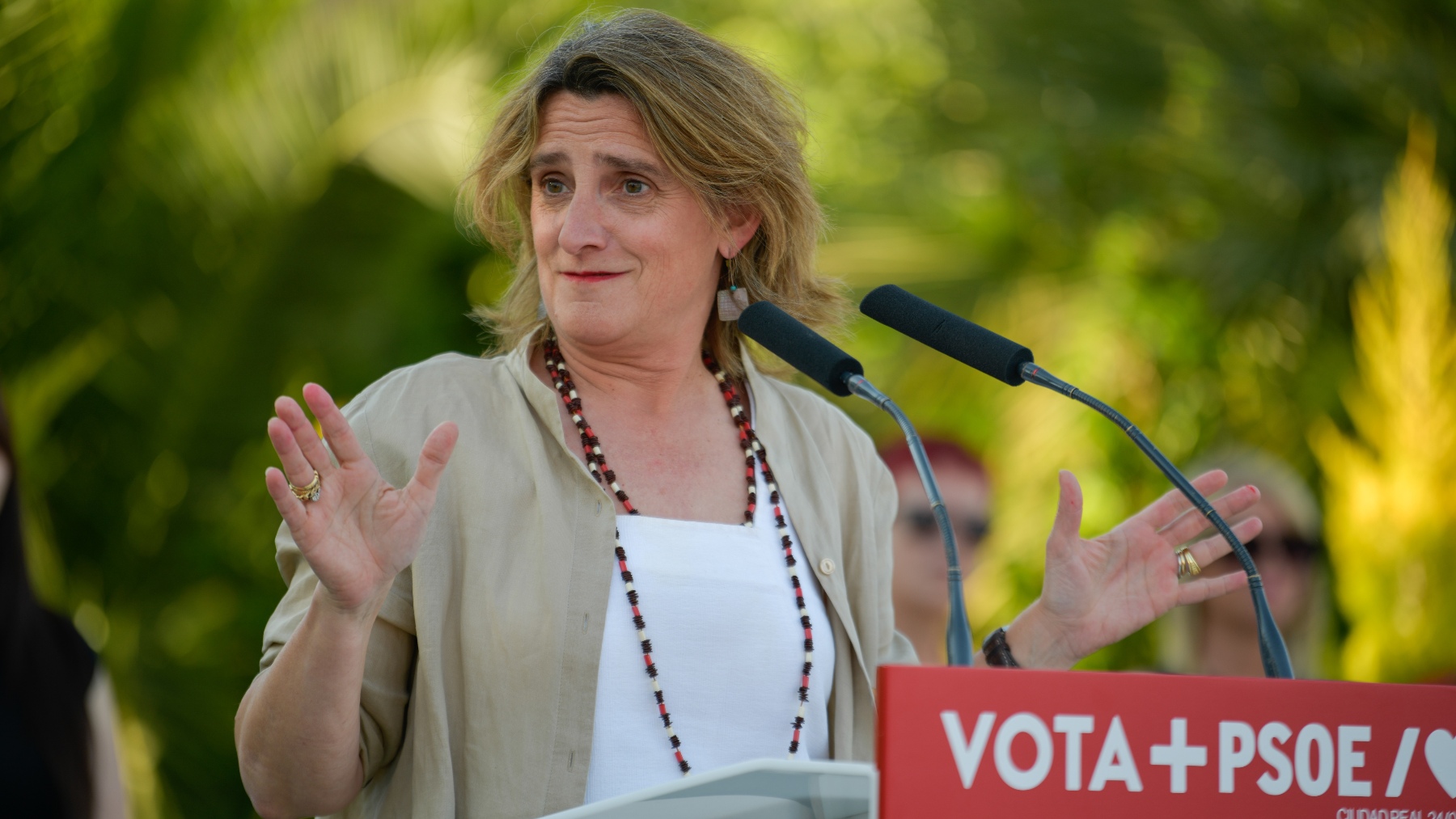 Teresa Ribera, candidata a vicepresidenta de la Comisión Europea.