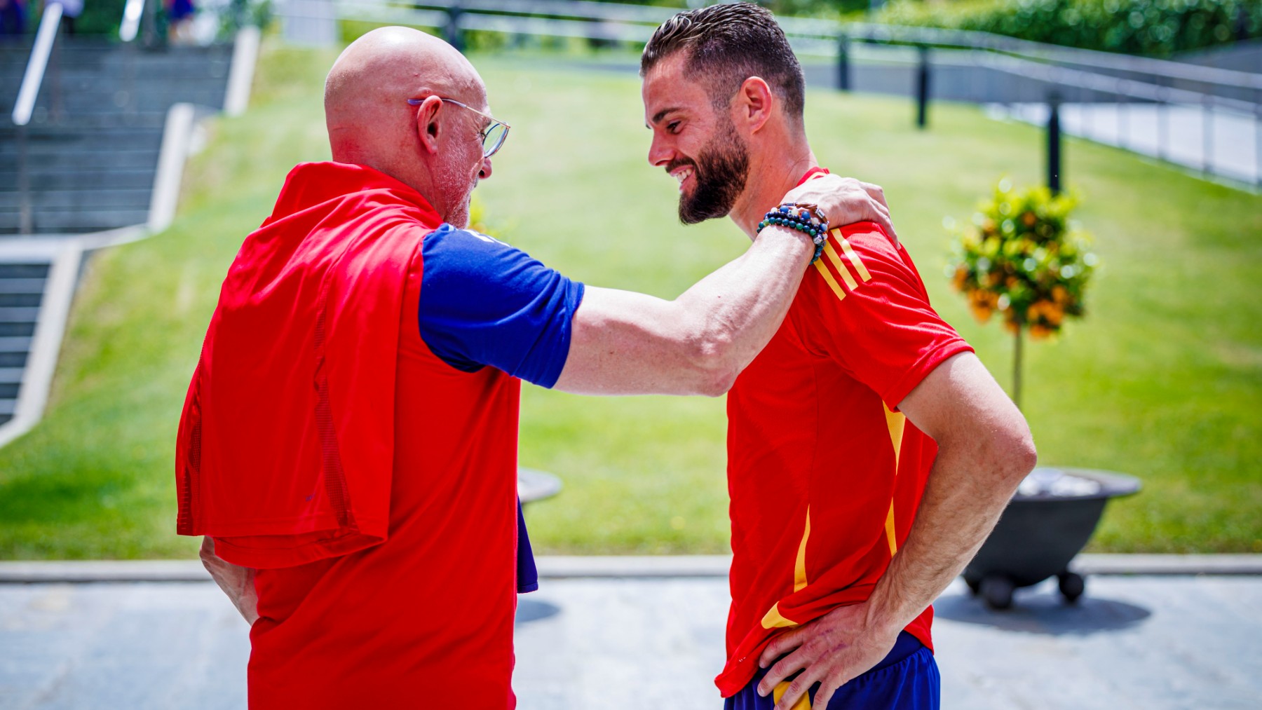 De la Fuente y Nacho. (EFE)