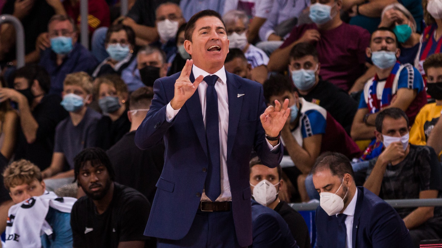 Xavi Pascual, en un partido. (Europa Press)