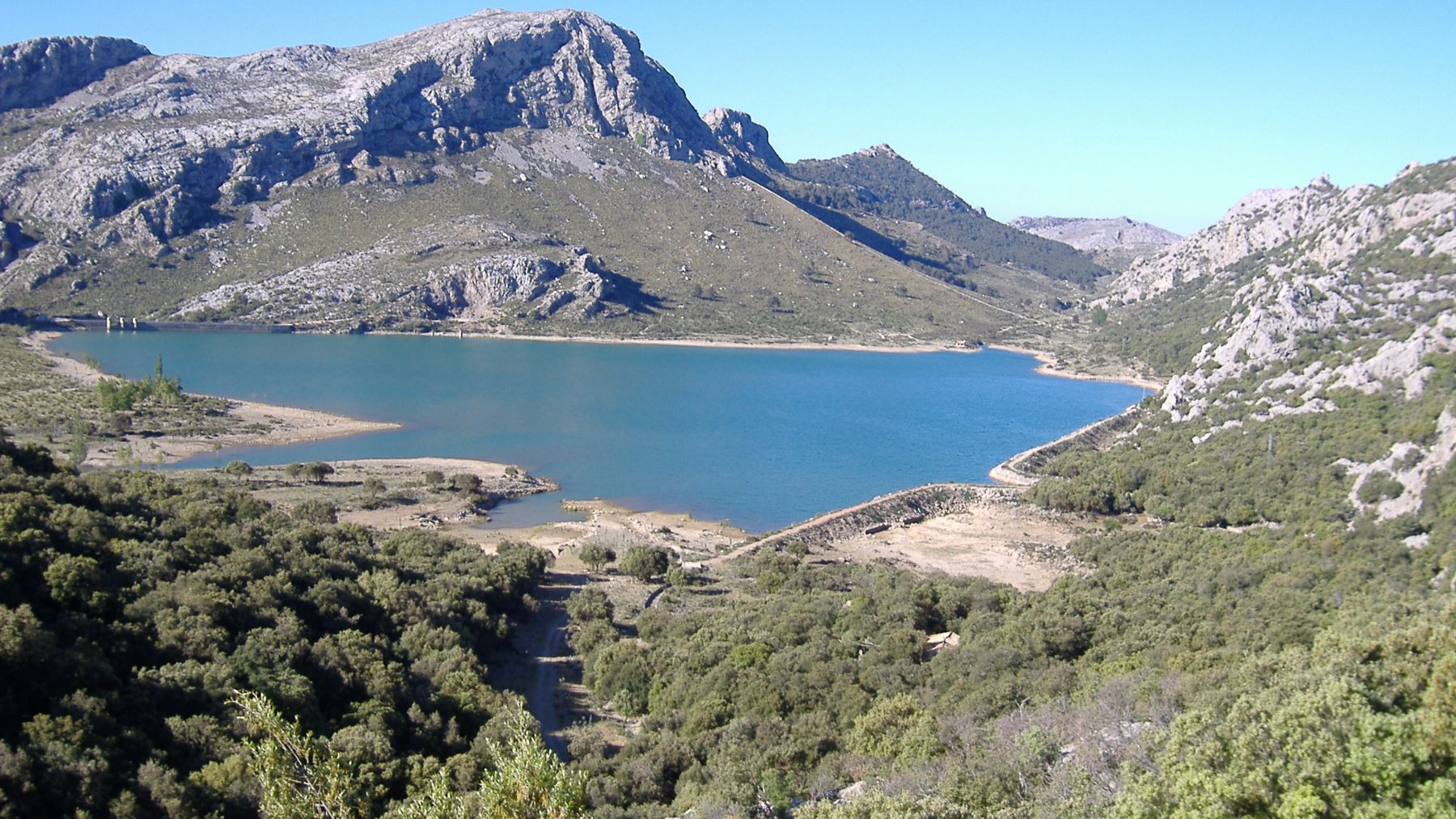 Embalse de Cúber, Mallorca.