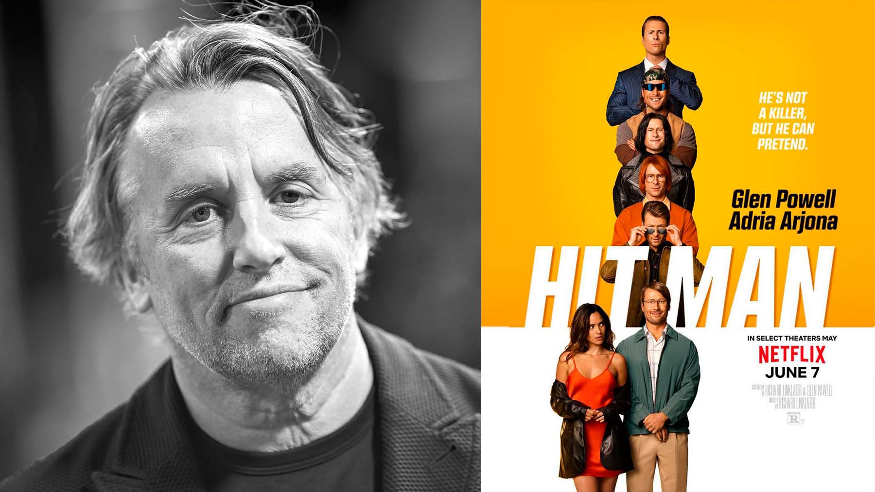 Richard Linklater ha estrenado este fin de semana ‘Hitman’ (Netflix).