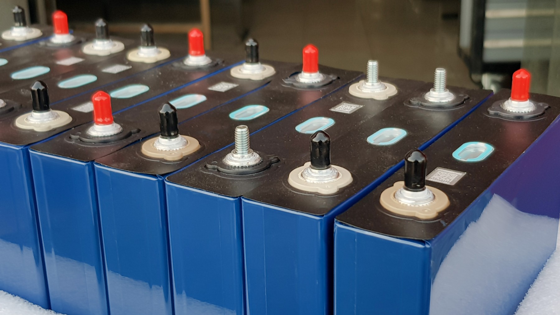 Celdas de las baterías de los coches eléctricos, en una imagen de archivo.