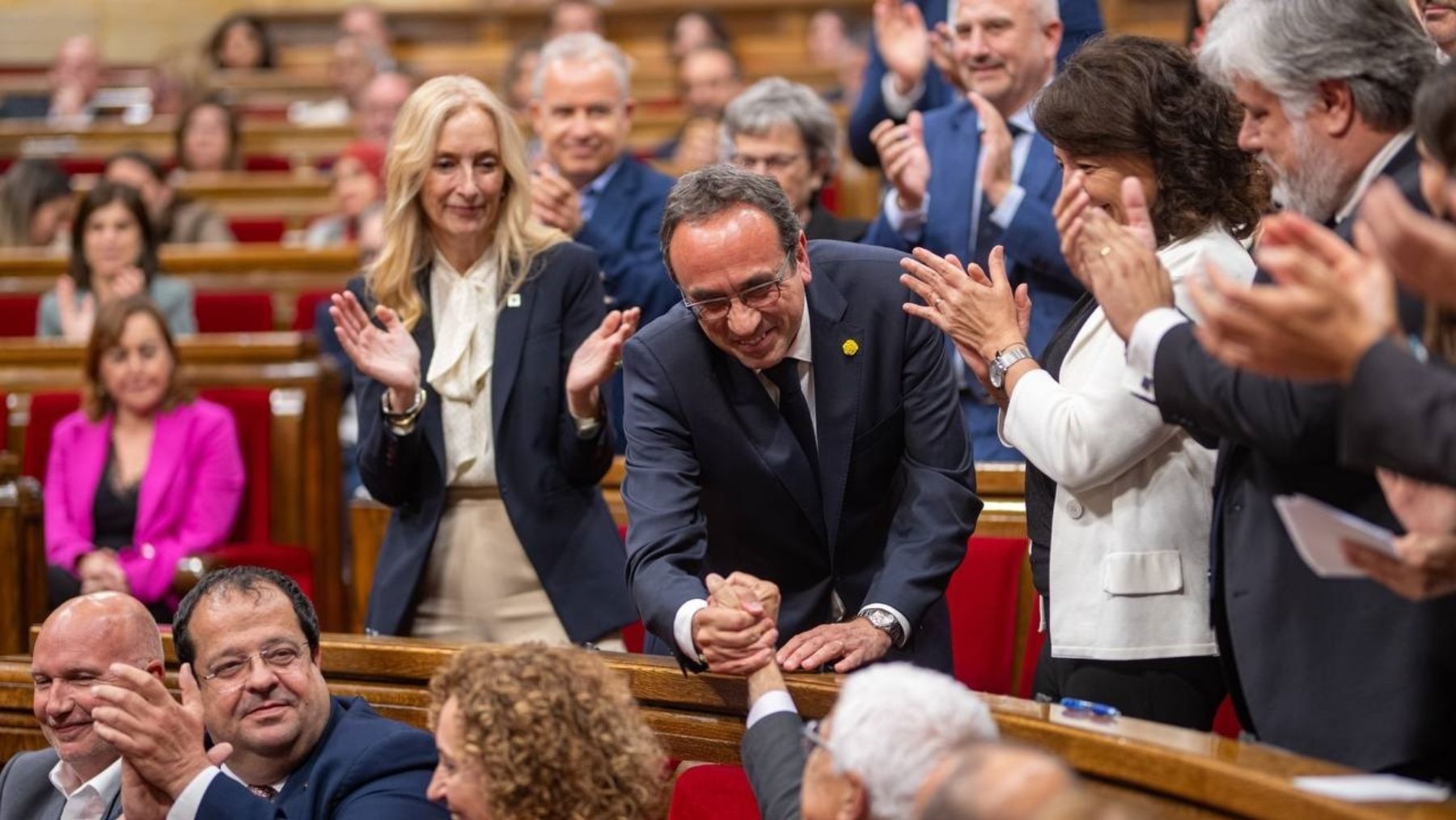 El nuevo presidente del Parlament, Josep Rull. (Ep)