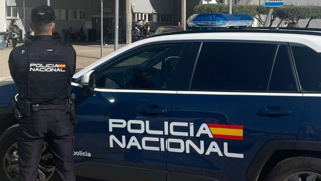 Zaragoza bebé policías