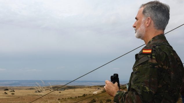 España Ejército anti drones, Rey Felipe