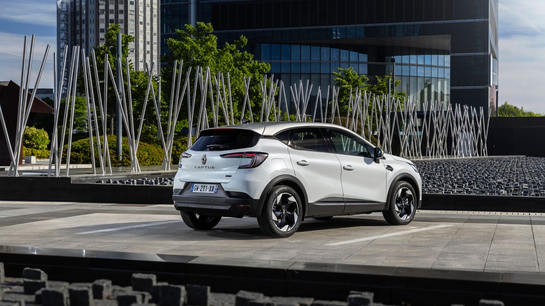 Trasera del nuevo Renault Captur