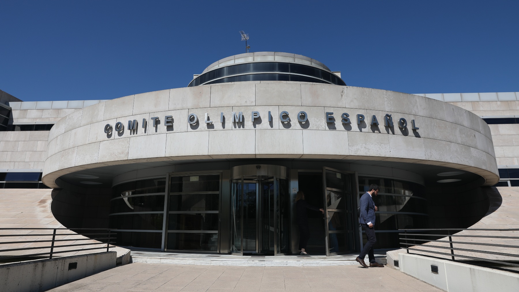 Fachada del edificio del Comité Olímpico Español. (Foto: EP)