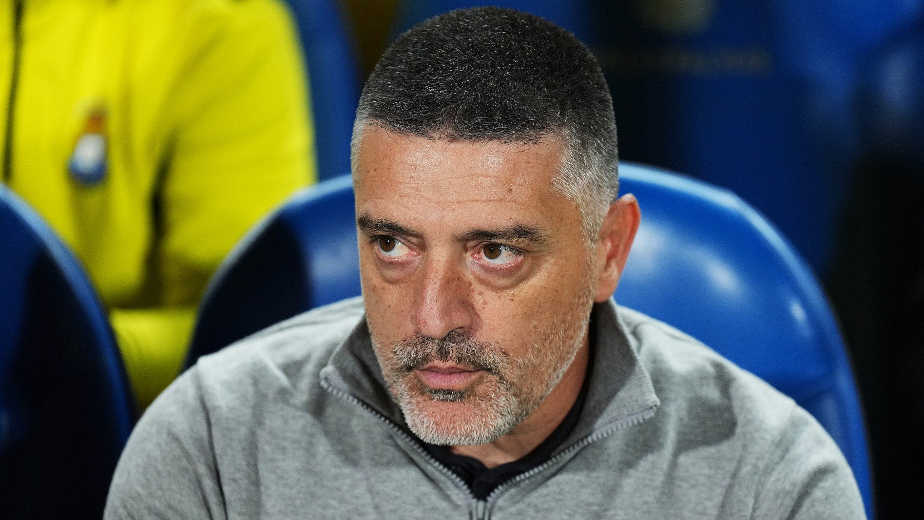 García Pimienta esta temporada en Las Palmas. (Getty)