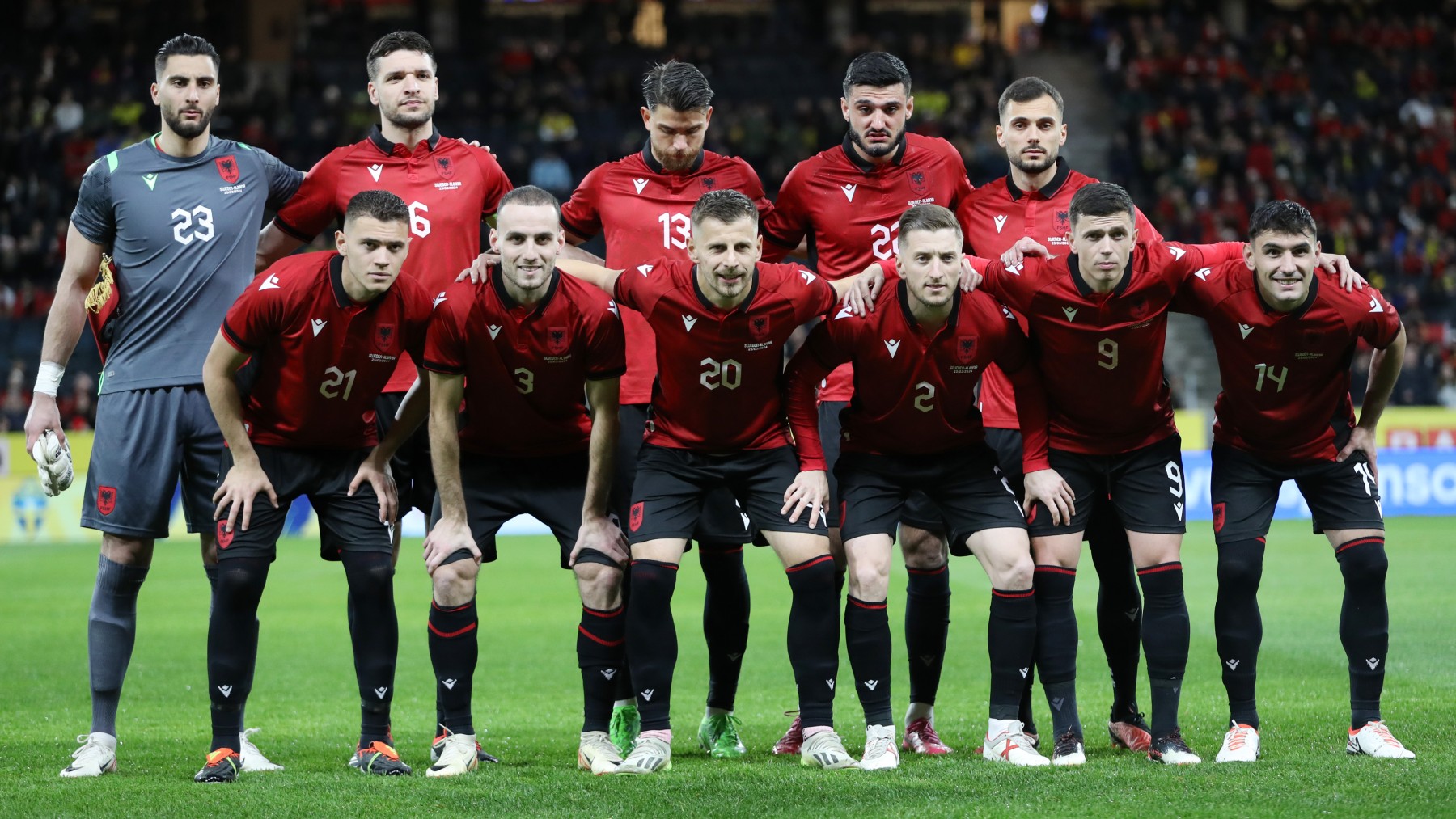 Equipo de Albania en la Eurocopa 2024. (Foto: Getty)