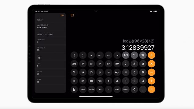 La nueva calculadora del iPhone ya se ha hecho mayor