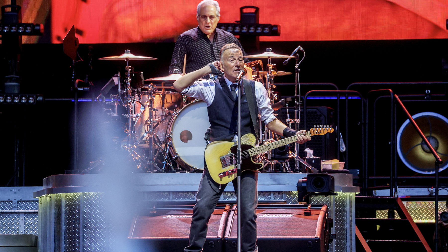 Bruce Springsteen en el Wanda Metropolitano (Foto: EFE).