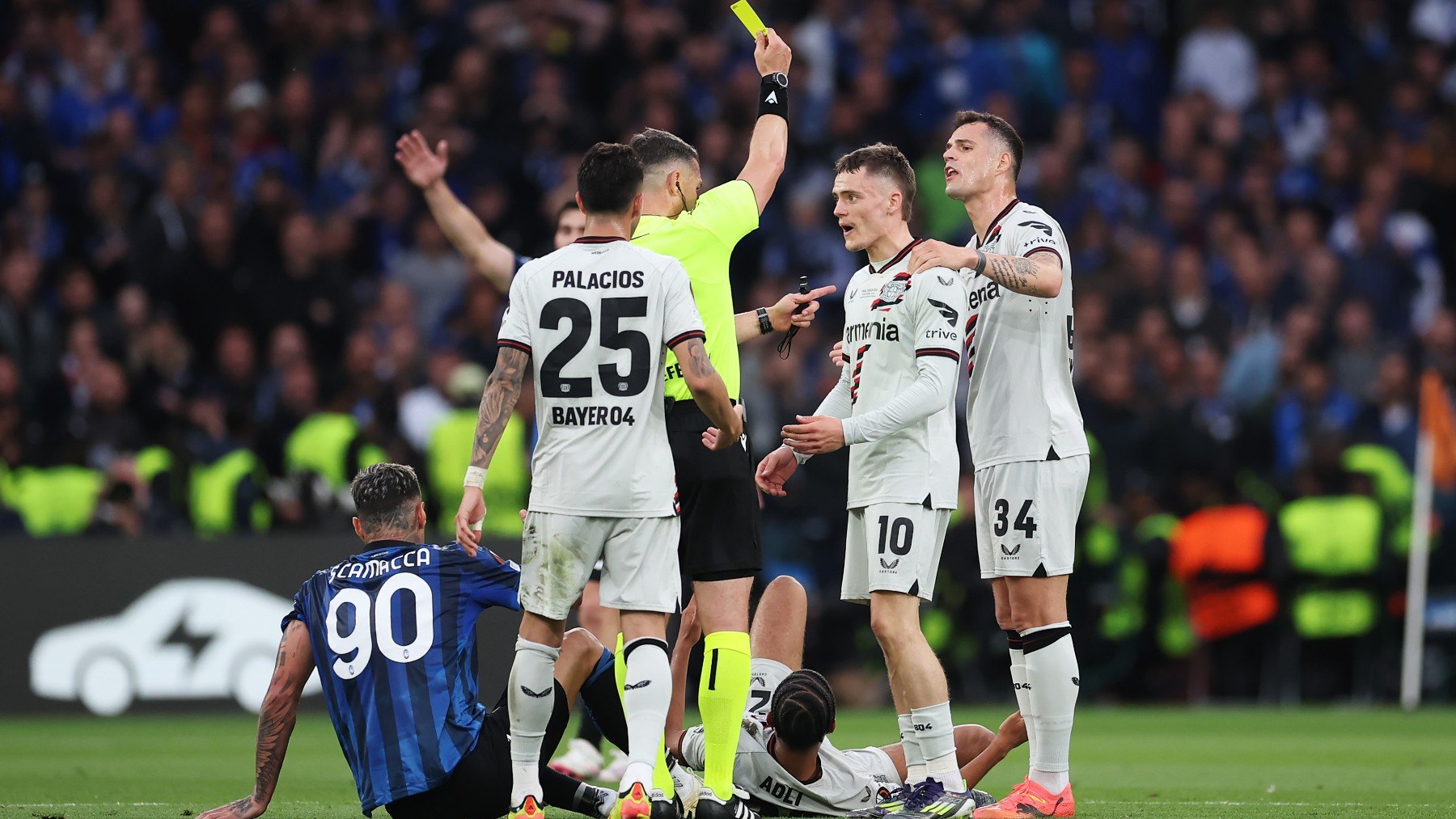 István Kovács en la final de la Europa League. (Getty)