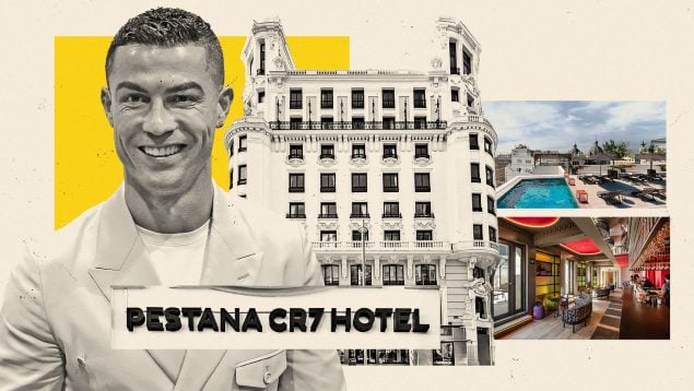 Cristiano Ronaldo, hotel