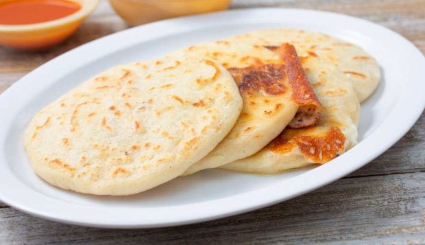 Receta de pupusas