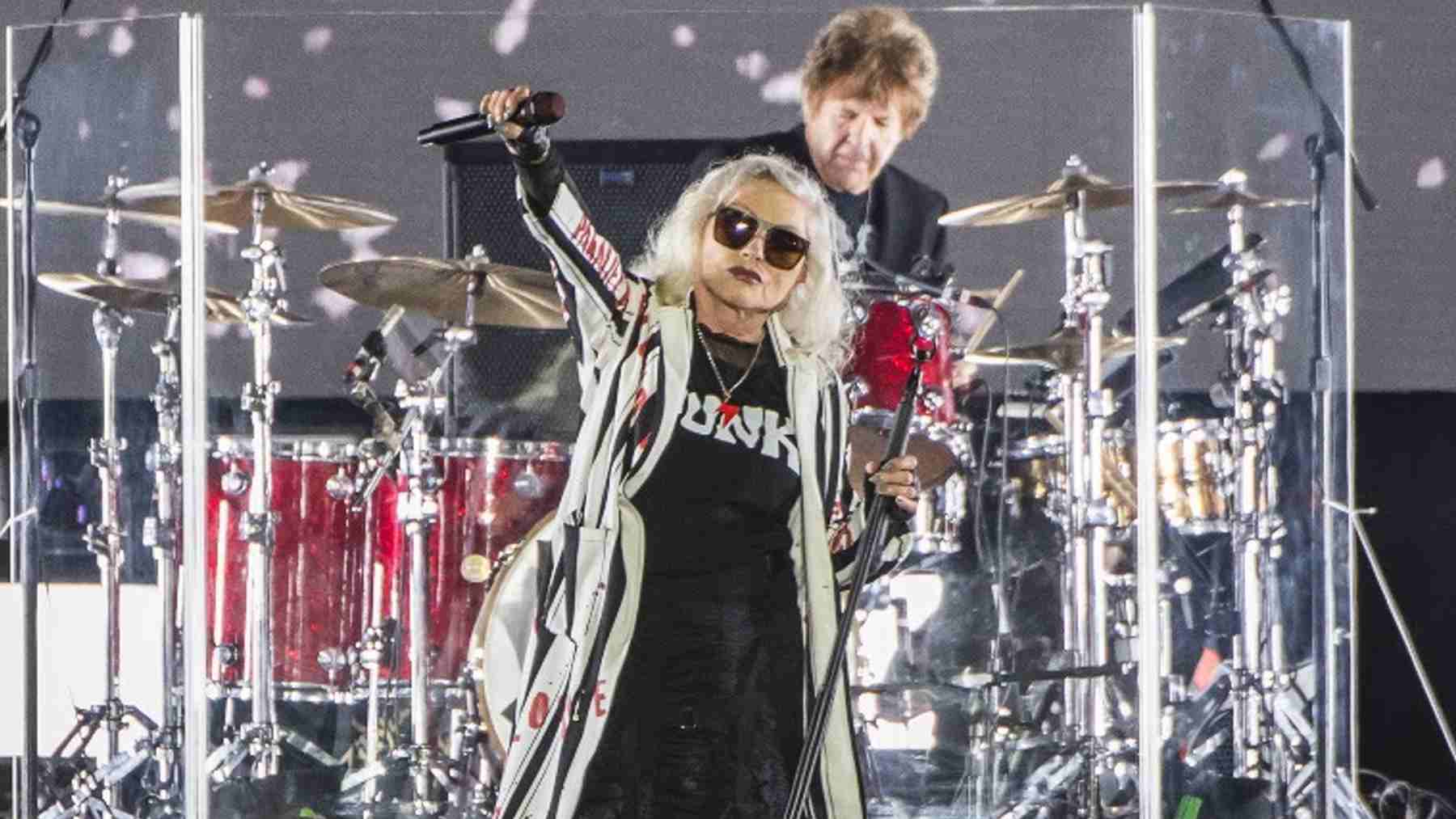 Blondie, durante su actuación en el Mallorca Live Festival. XAVI TORRENT