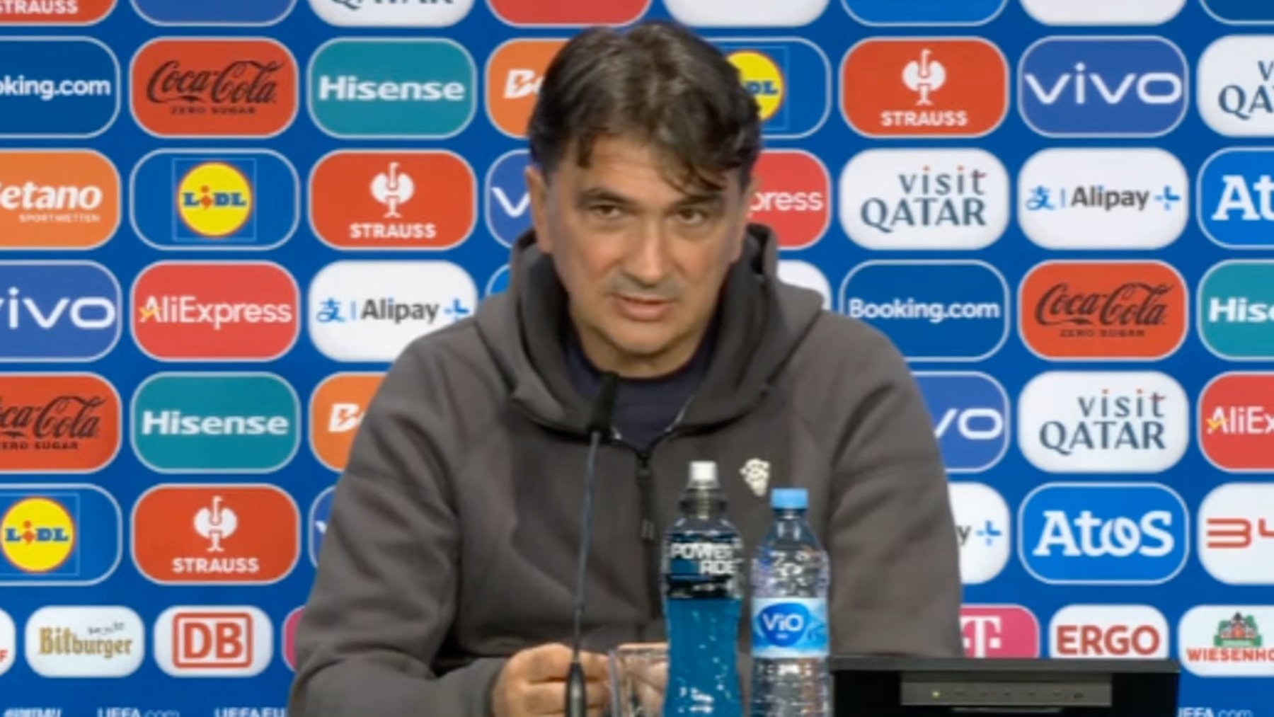 Zlatko Dalic, en rueda de prensa. (UEFA)