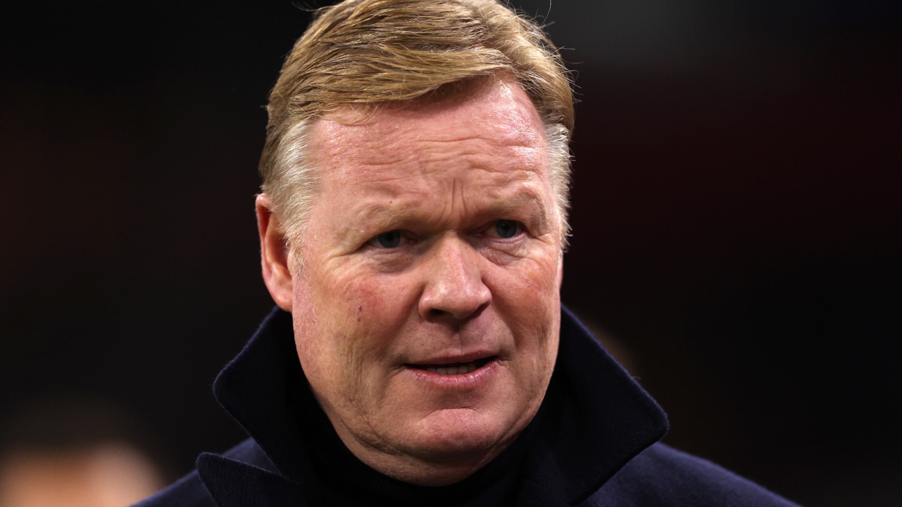 Ronald Koeman, durante un partido con Holanda. (Getty)