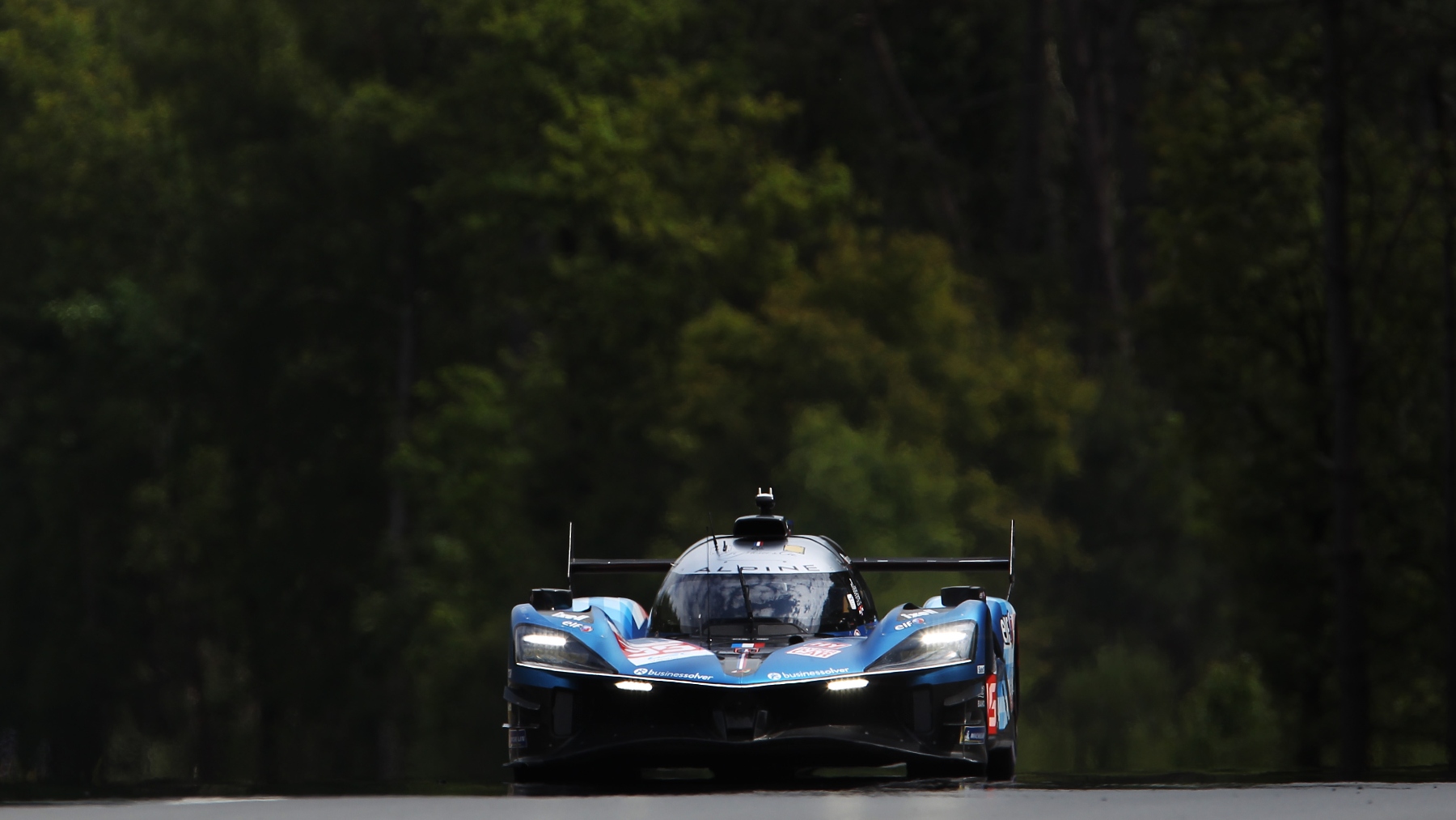 Uno de los Alpine en Le Mans. (Getty)