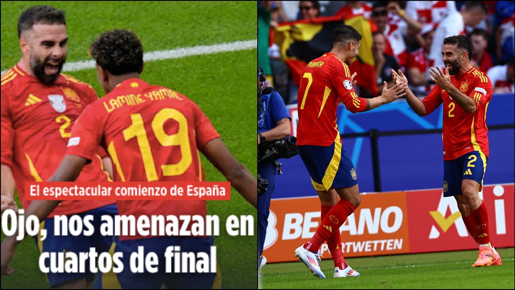 España ya asusta en Alemania. (Getty)