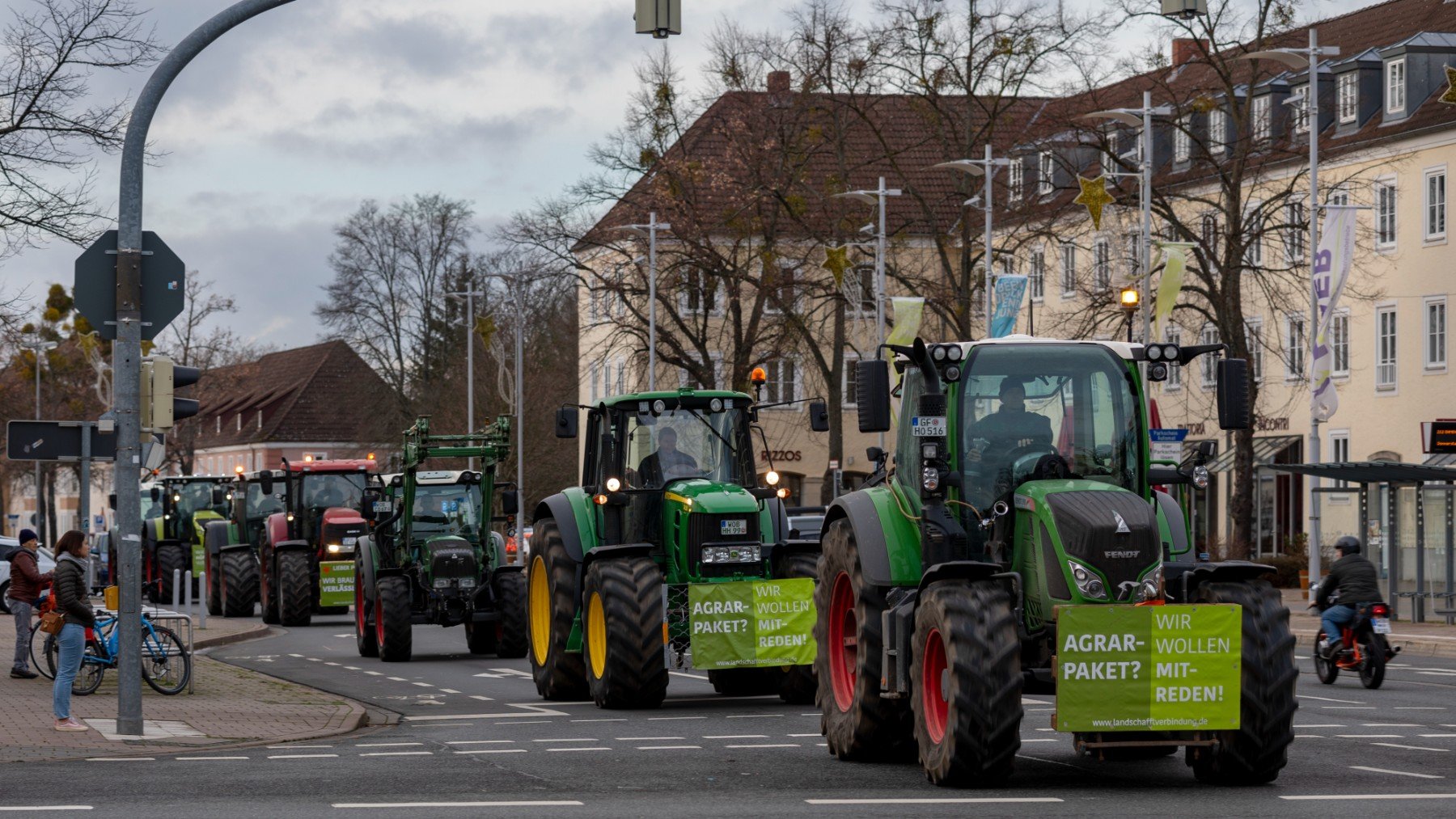 Protesta de agricultores en Alemania