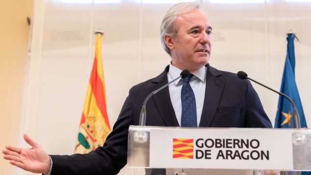 Aragón Ley de Memoria Tribunal Constitucional, Jorge Azcón