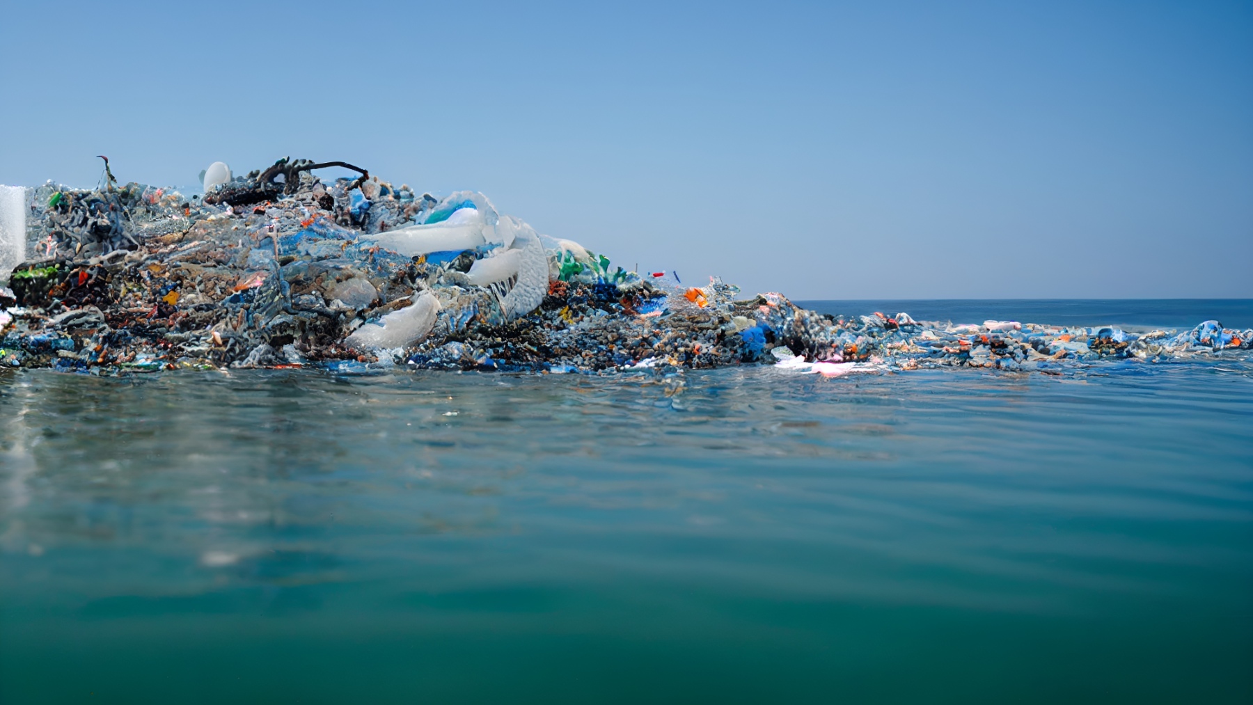 Los investigadores del CSIC han podido detectar desde el espacio regueros de plástico en el mar Mediterráneo