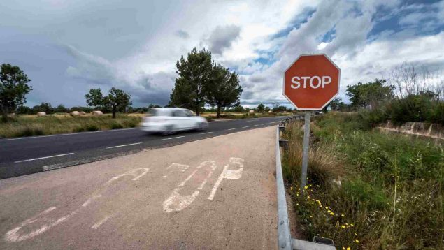 Una señal de Stop