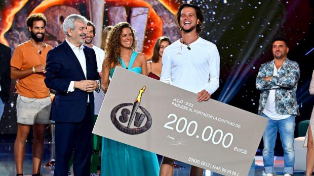 Bosco gana 'Supervivientes 2023'. (Mediaset)