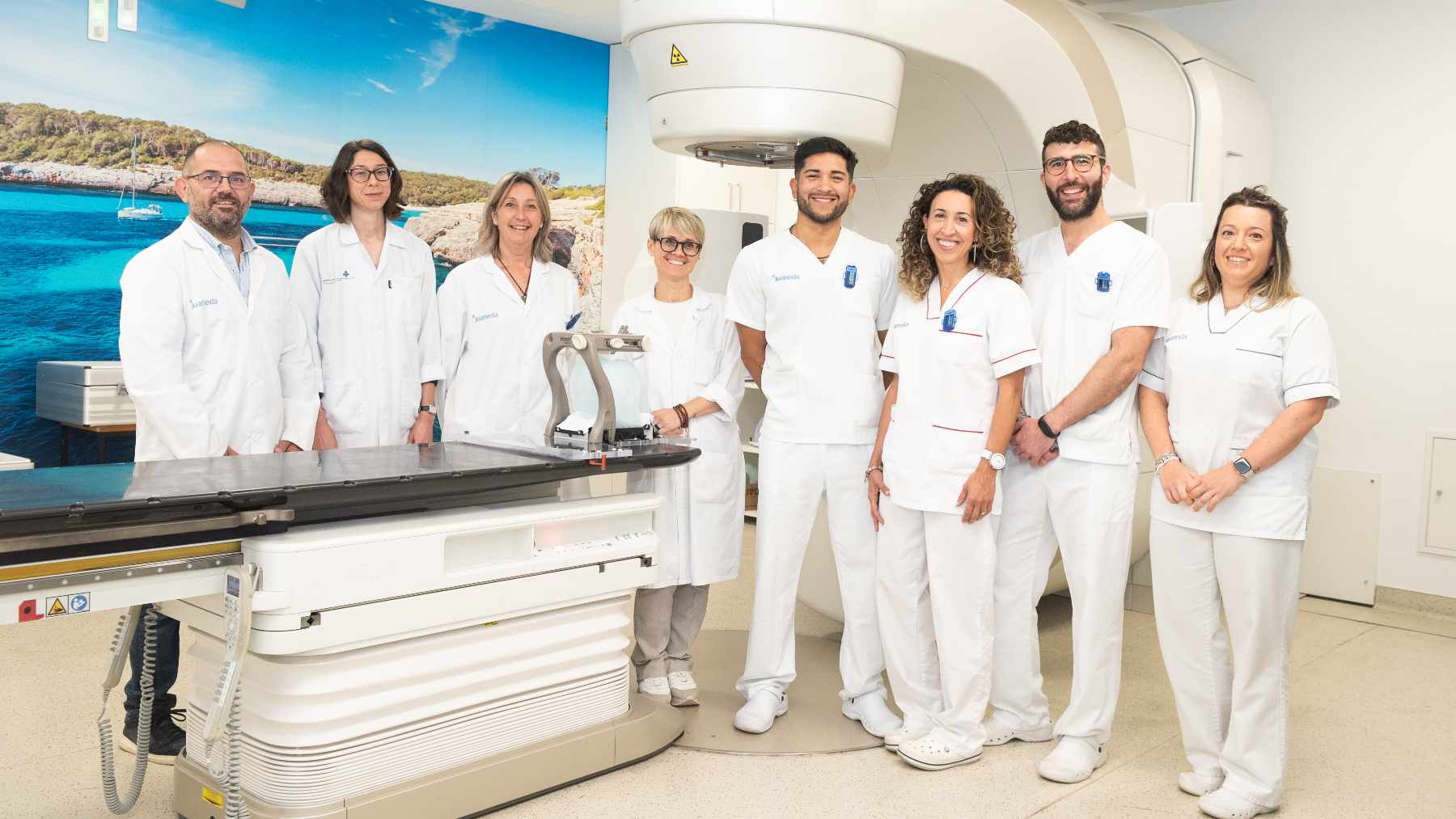 Unidad de Oncología Radioterápica de Juaneda Hospitales.