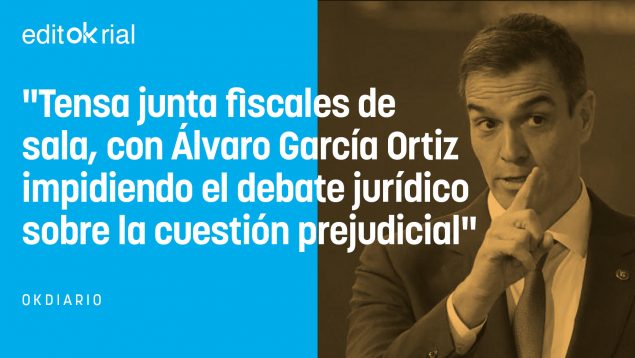 Al fiscal general de Sánchez sólo le faltó decir «aquí se hace lo que mande el Gobierno»