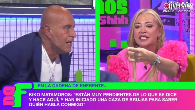 Kiko Matamoros y Belén Esteban en Ni que fuéramos. (Canal Quickie)