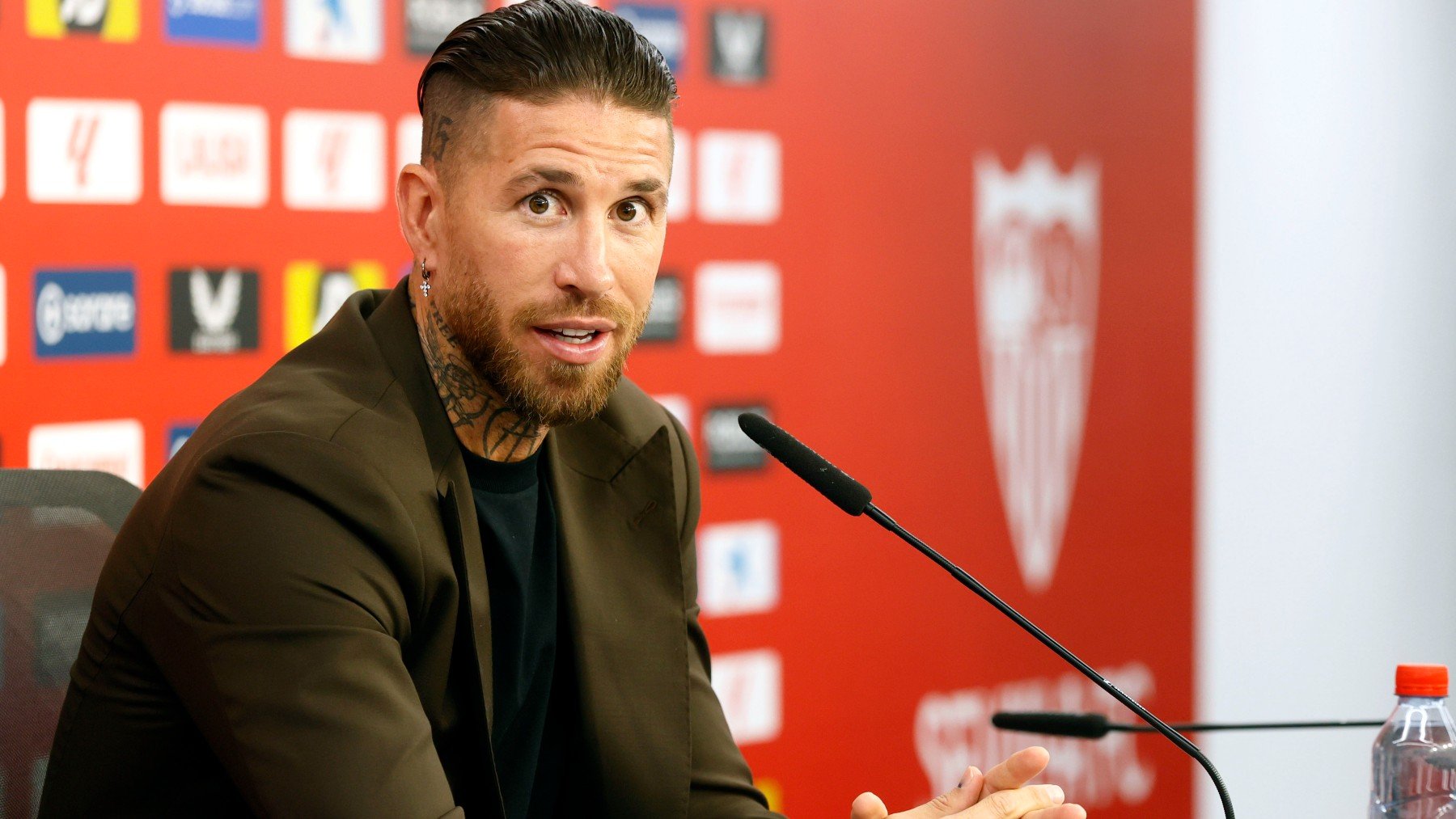 Sergio Ramos en rueda de prensa. (EFE)