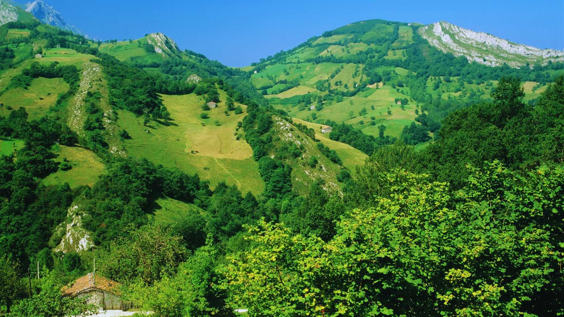 Montañas de Asturias.