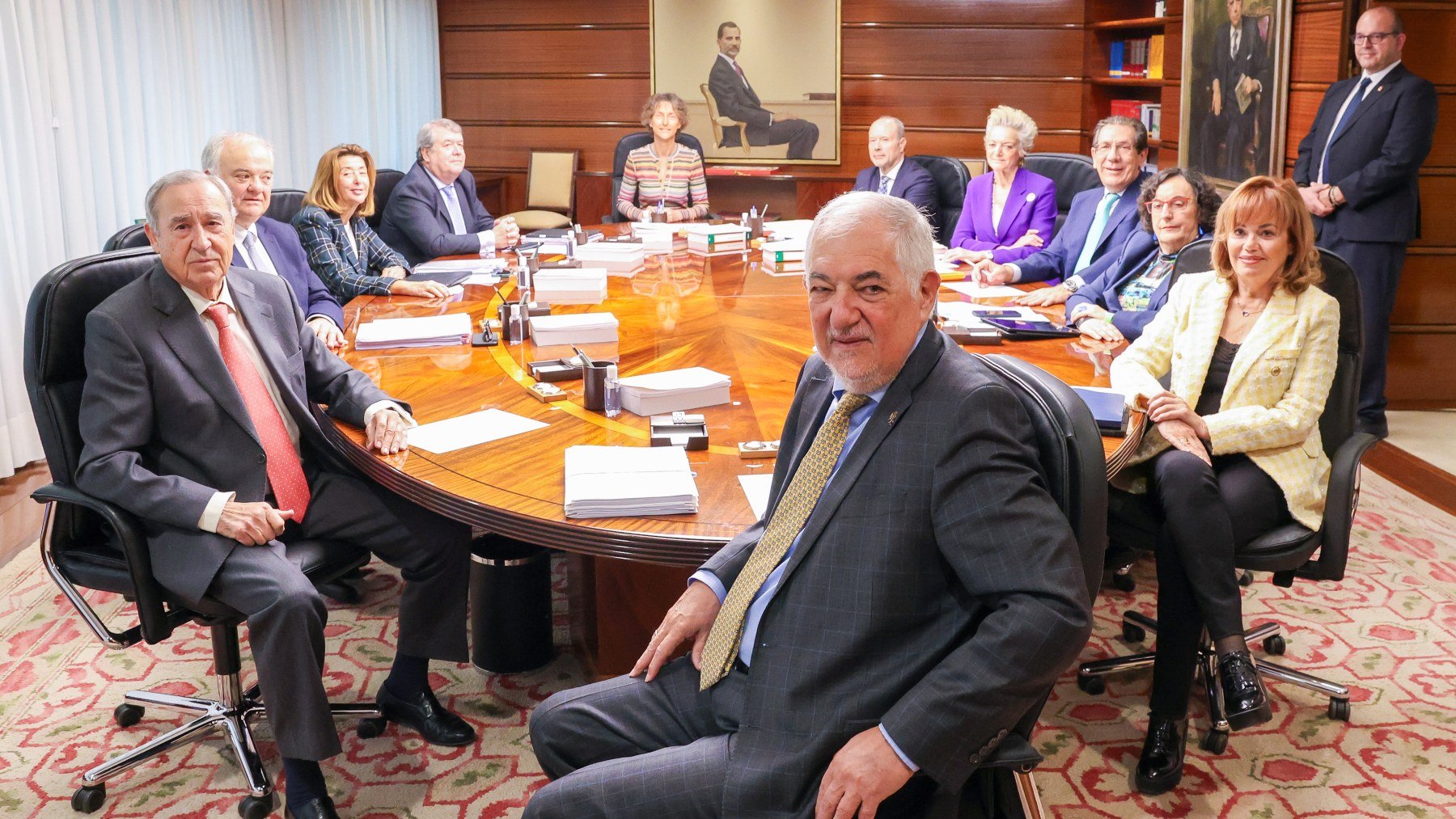 Pleno del Tribunal Constitucional. (Foto: EP)