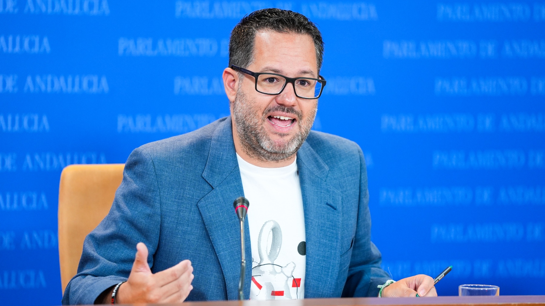 José Ignacio García, portavoz del Grupo Mixto-Adelante Andalucía. (Foto: EP)