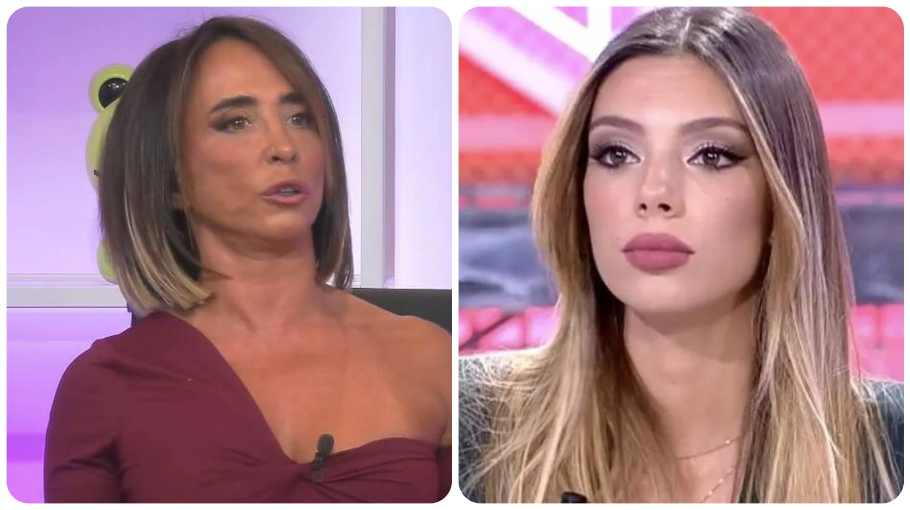 María Patiño, presentadora de ‘Ni que fuéramos’, y Alejandra Rubio.