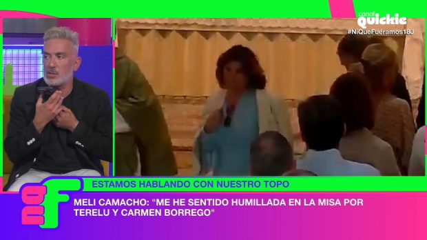 Meli Camacho, amiga de María Teresa Campos, ha cargado contra las Campos en Ni que fuéramos (Canal Quickie).