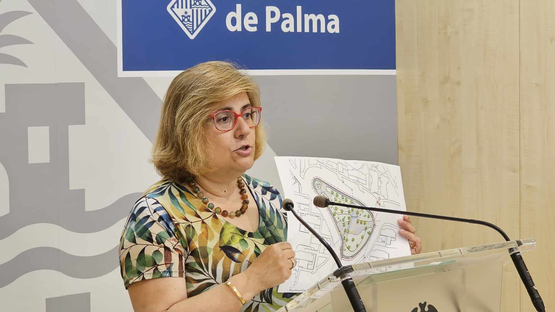 La portavoz del gobierno municipal de Palma, Mercedes Celeste.