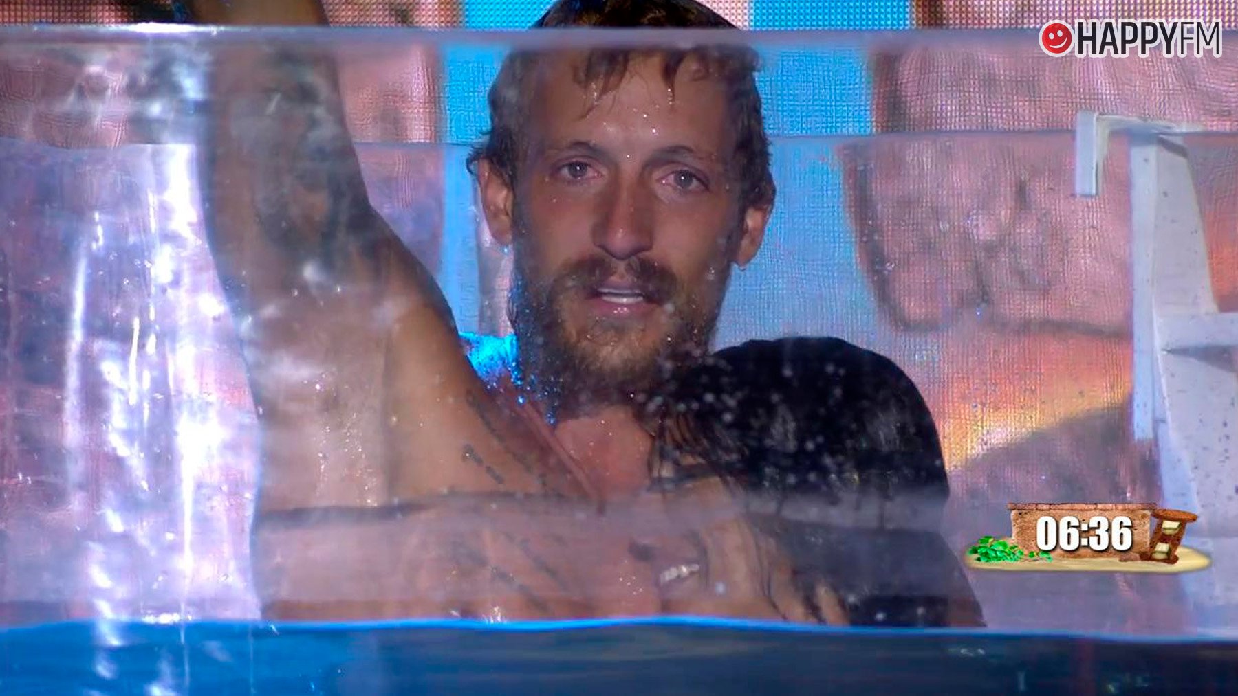 Rubén Torres junto a Marieta en la Gran Final de Supervivientes 2024. (Mediaset)