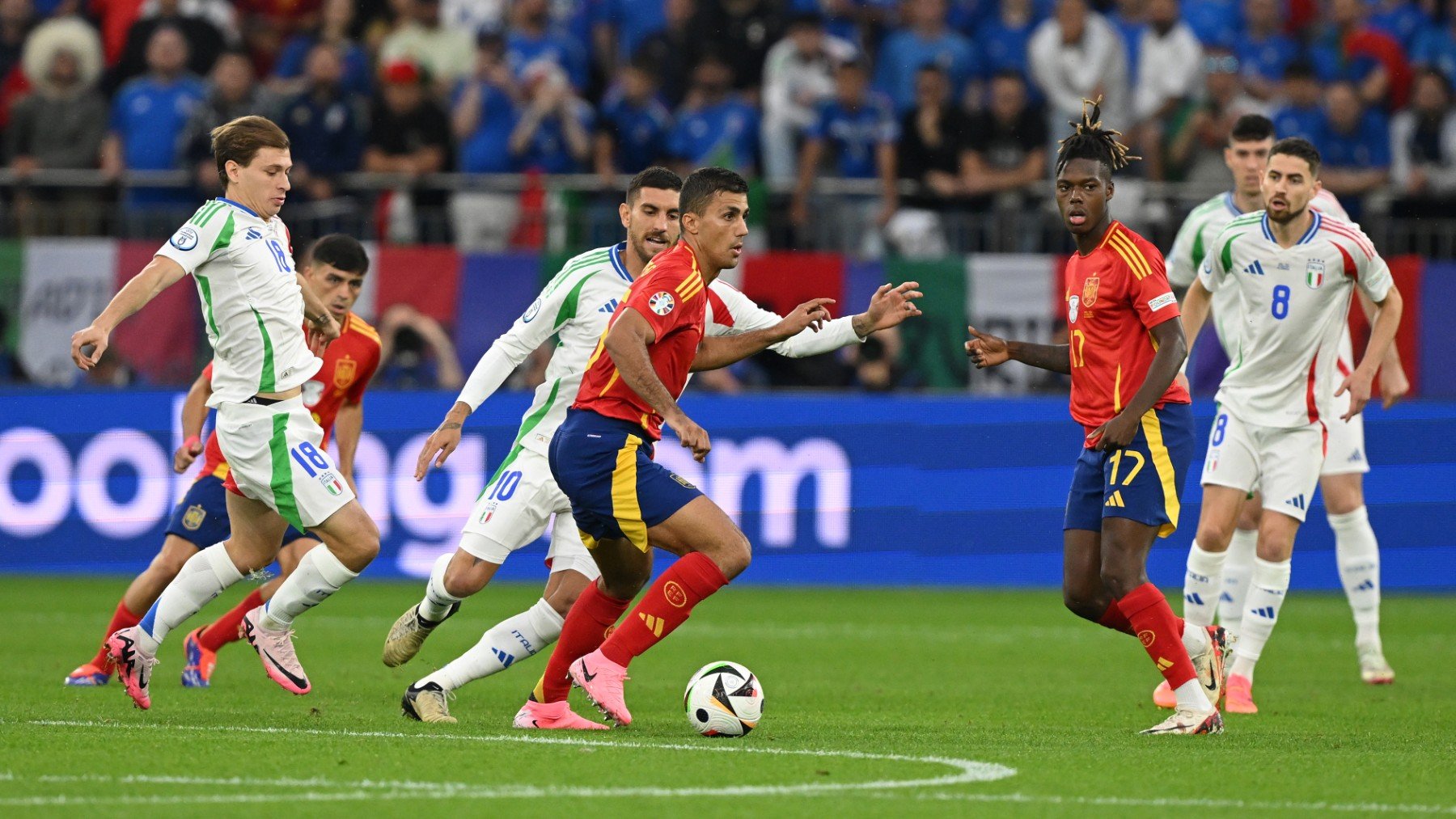 España – Italia, en directo hoy: última hora de la Eurocopa 2024 en vivo online. (Foto: Getty)