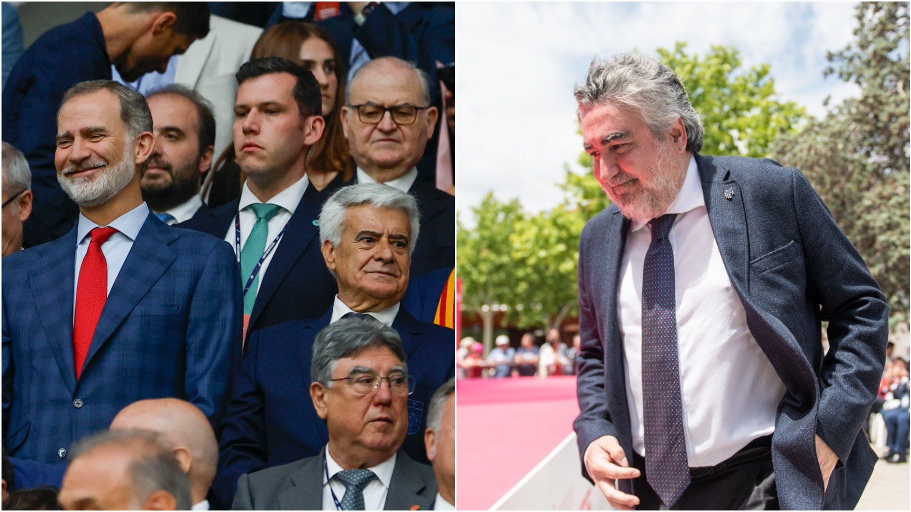 Felipe VI, Pedro Rocha y Rodríguez Uribes.