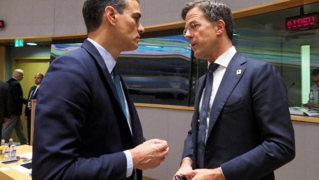 Rutte OTAN Sánchez, Madrid, Rusia