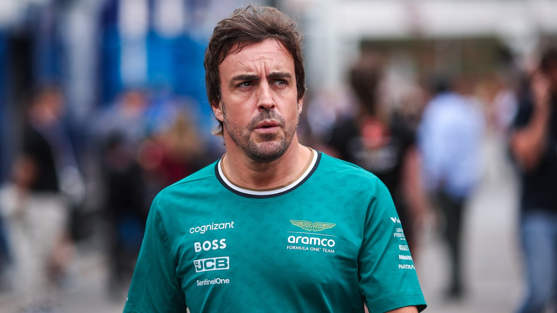 Fernando Alonso en el circuito de Montmeló. (Europa Press)
