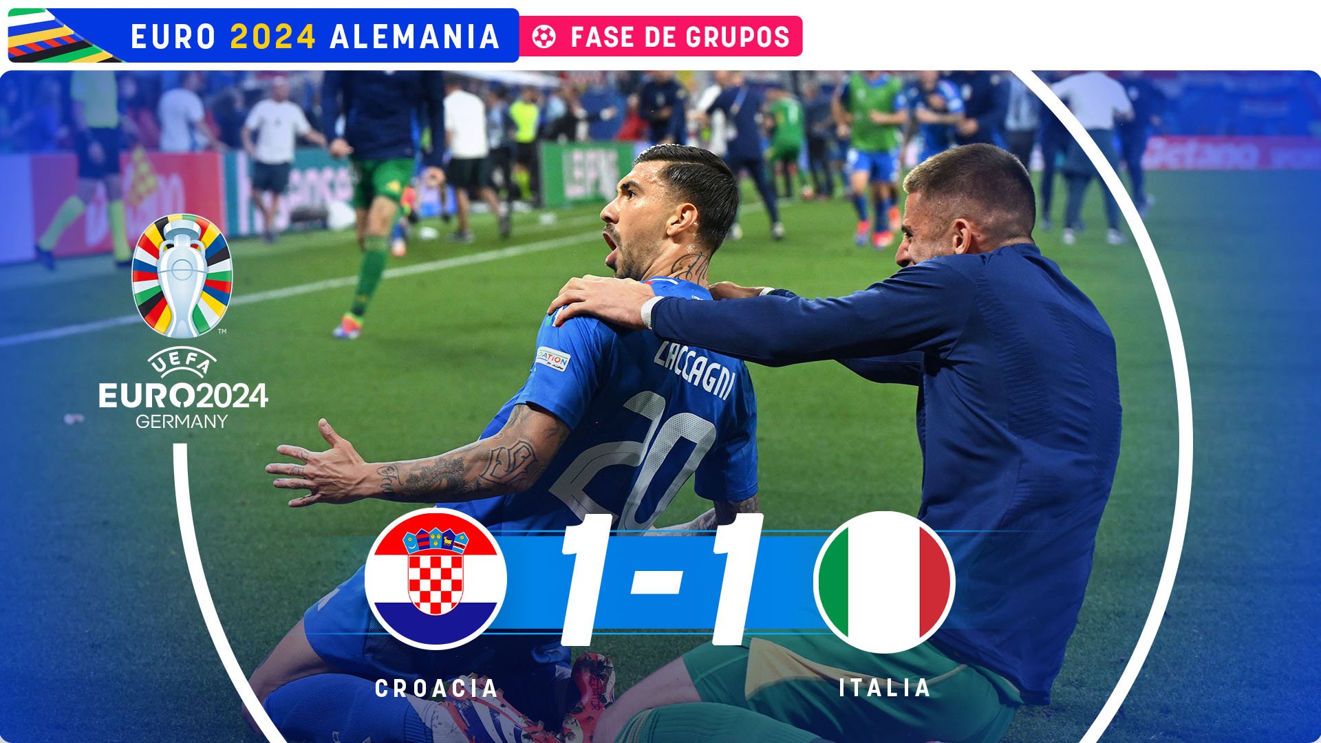 Italia elimina a Modric en el último segundo.