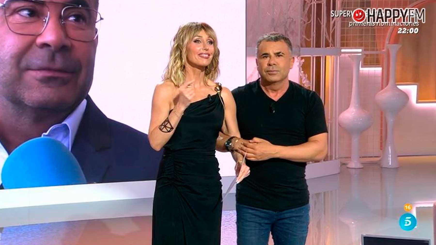 Jorge Javier Vázquez y Emma García se reencuentran en ‘Fiesta’ (Mediaset).