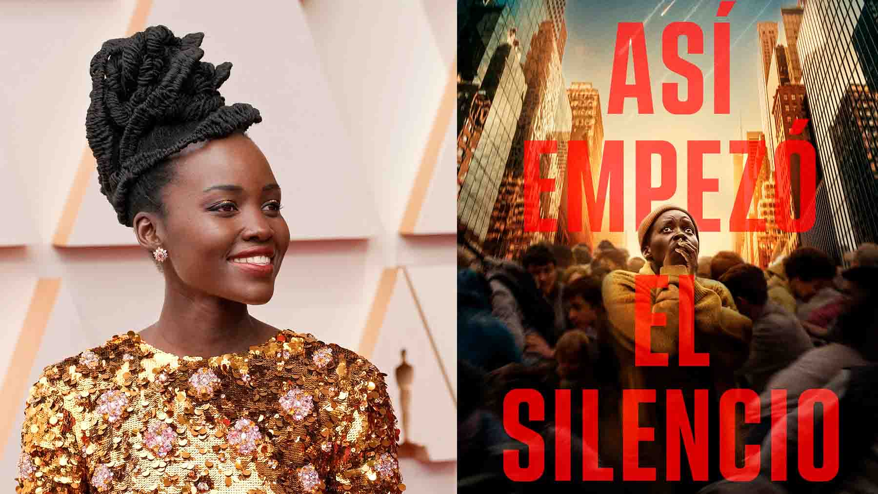 Lupita Nyong’o protagoniza ‘Un lugar tranquilo-día 1’ (Paramount Pictures).