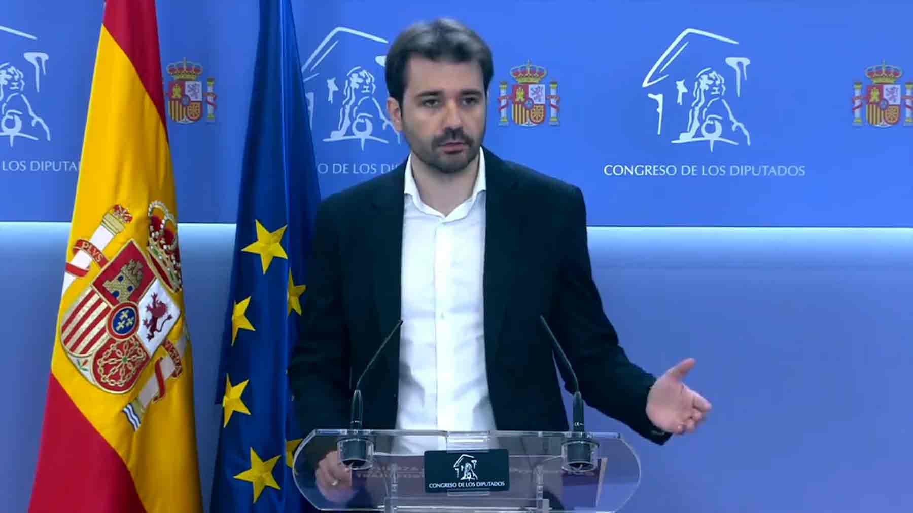 Javier Sánchez Serna, coportavoz de Podemos.