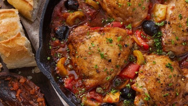 Receta de pollo en salsa